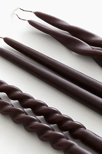 Lot de 6 bougies flambeau