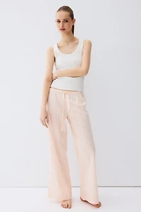 Pantalon de pyjama en coton