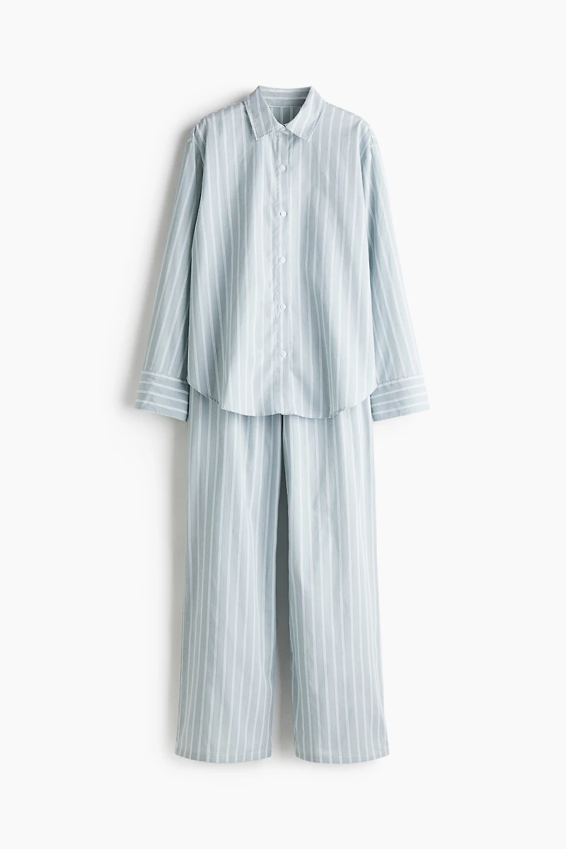 Cotton Poplin Pajamas