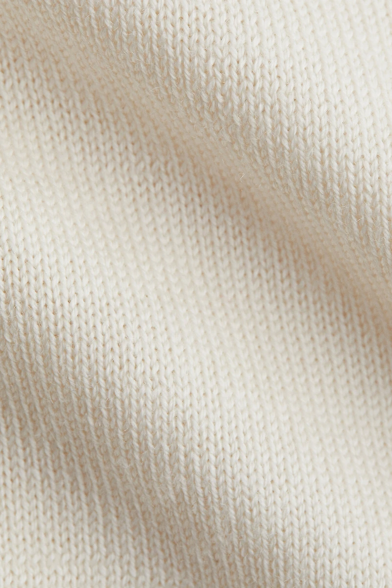 Wool Mock Turtleneck Sweater