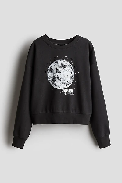 Sweatshirt with Motif