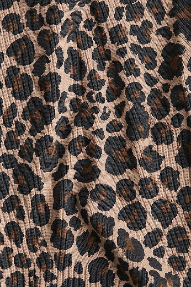 Long-Sleeved Cotton Jersey Top