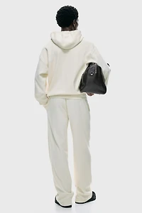 Loose-Fit Jersey Hooded Jacket