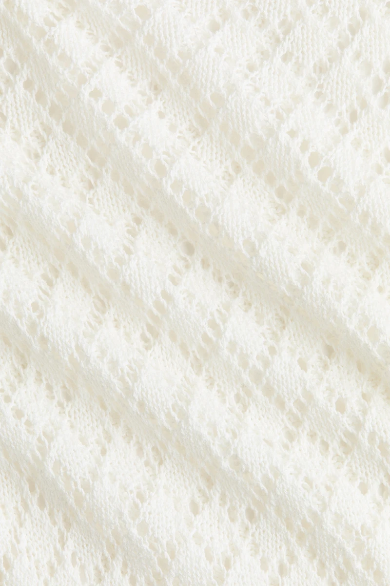 Pointelle-Knit Beach Dress