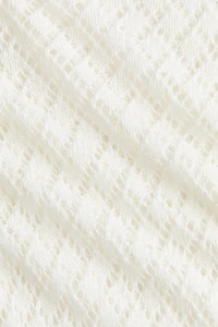 Pointelle-Knit Beach Dress