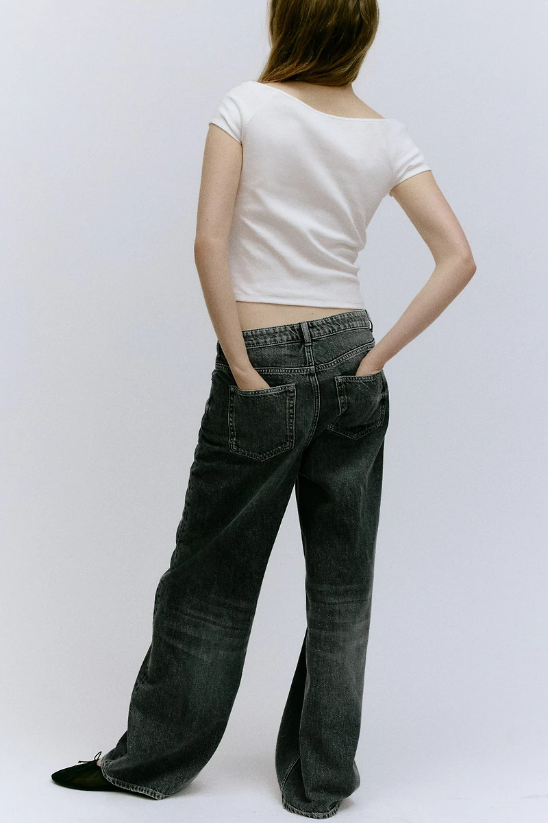 Baggy Regular Waist Jeans