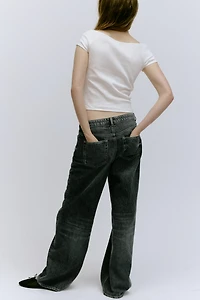 Baggy Regular Waist Jeans
