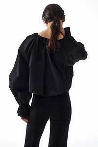 Creased Flared Pants