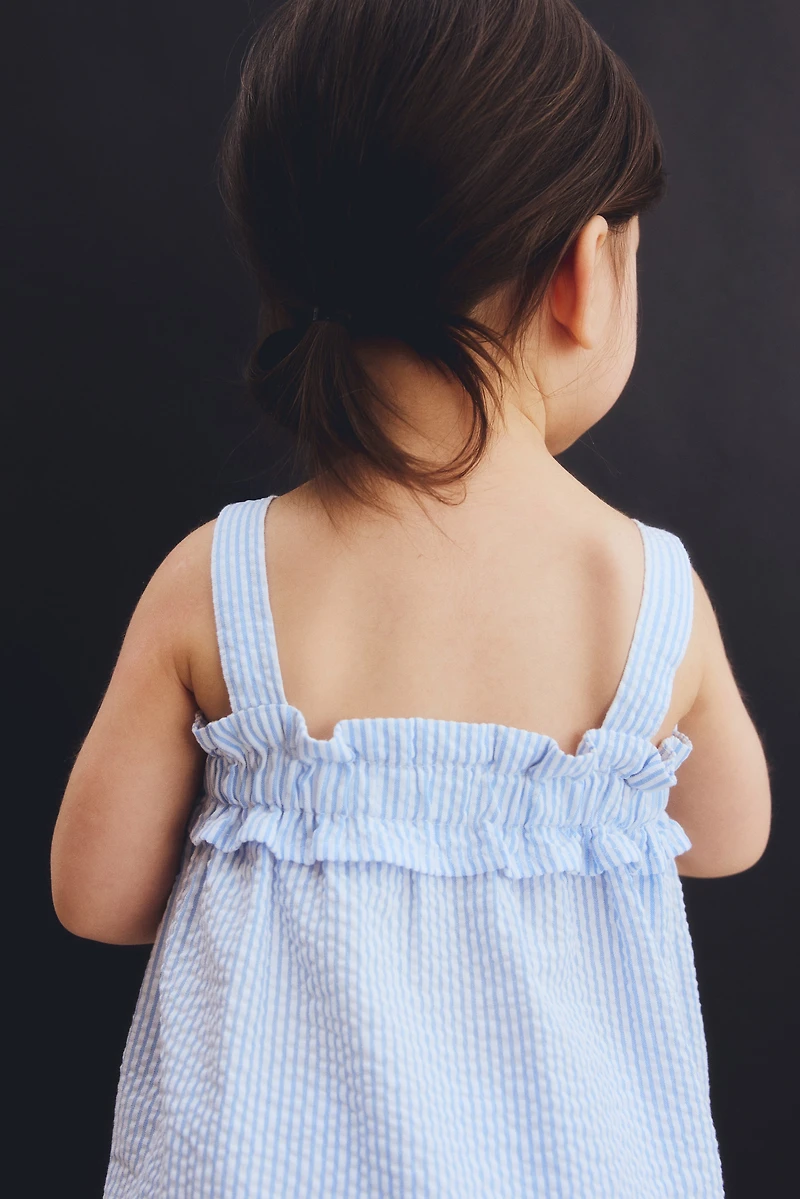 2-Piece Cotton Seersucker Set