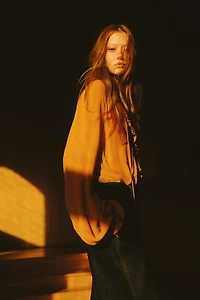 Blouse en mousseline