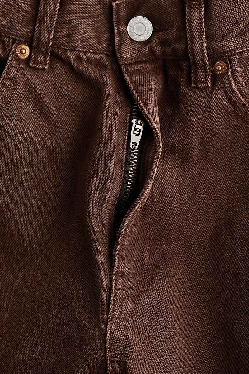 Barrel Regular Waist Jeans