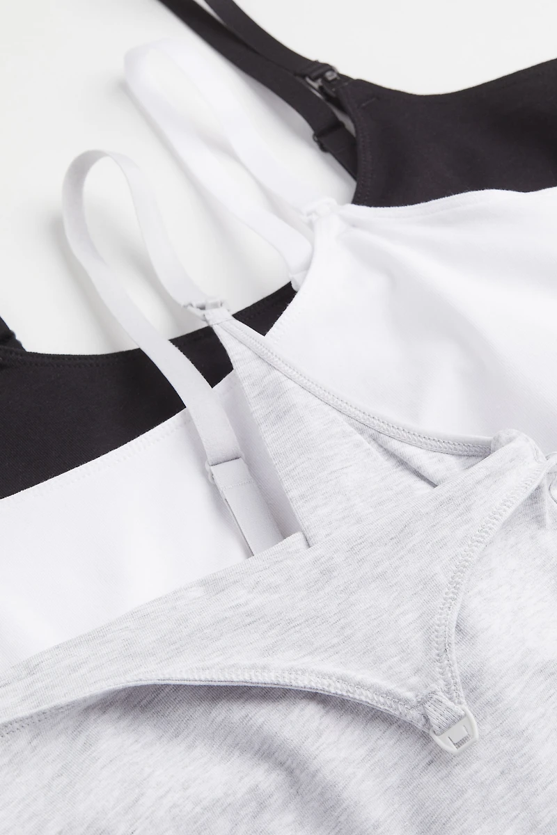 MAMA 3-Pack Nursing Camisole Tops