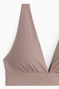 Padded Soft-Cup Microfiber Bra