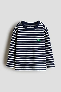Long-Sleeved Cotton T-Shirt