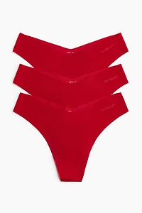 3-Pack Sports Thong Briefs with DryMove™