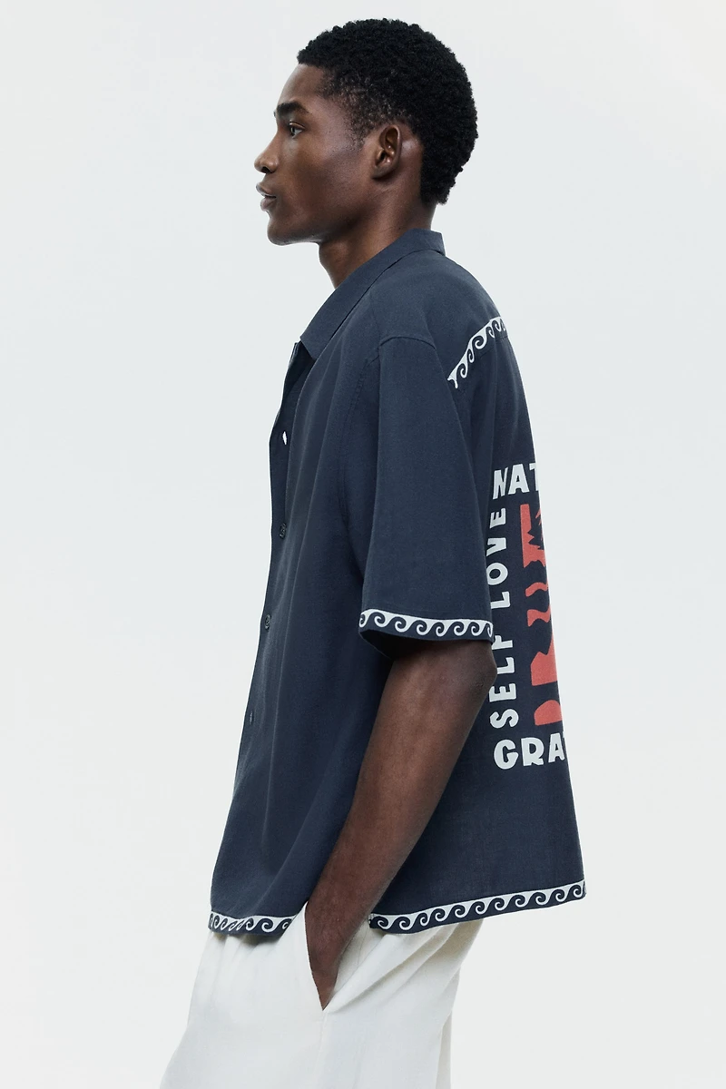 Relaxed-Fit Cotton Resort Shirt