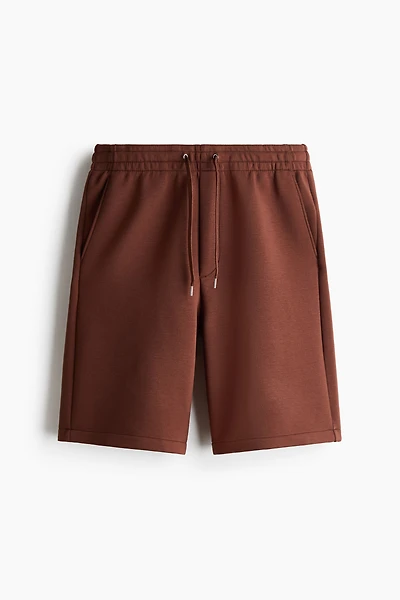Relaxed-Fit Scuba Shorts