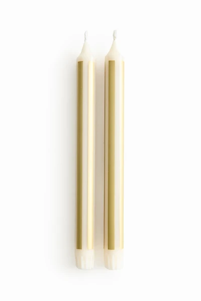 2-pack Patterned Candles