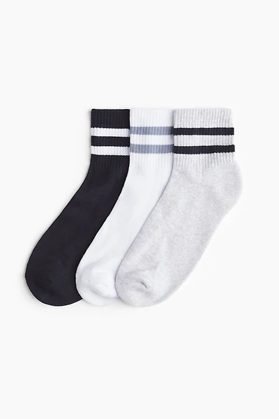 Lot de 3 paires chaussettes Lycra🅫