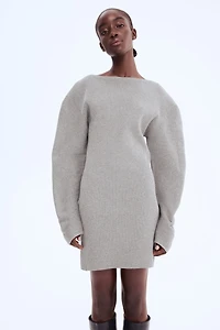Rib-Knit Dress