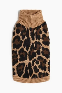 Jacquard-knit Dog Sweater