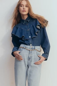 Straight High Ankle Jeans