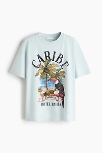 Printed Cotton T-Shirt