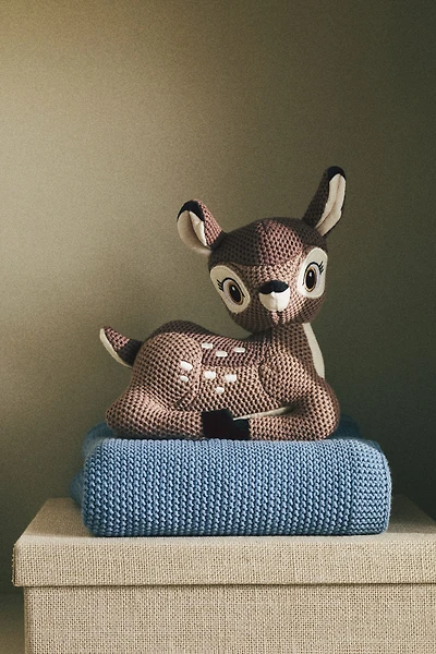 Moss-Stitched Cotton Baby Blanket