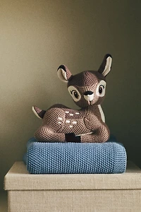 Moss-Stitched Cotton Baby Blanket