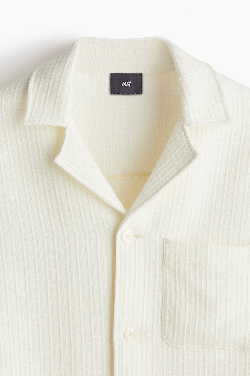Loose Fit Textured Jacket
