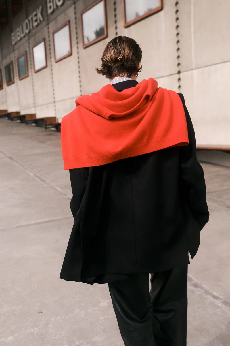 Straight-Leg Leather Pants