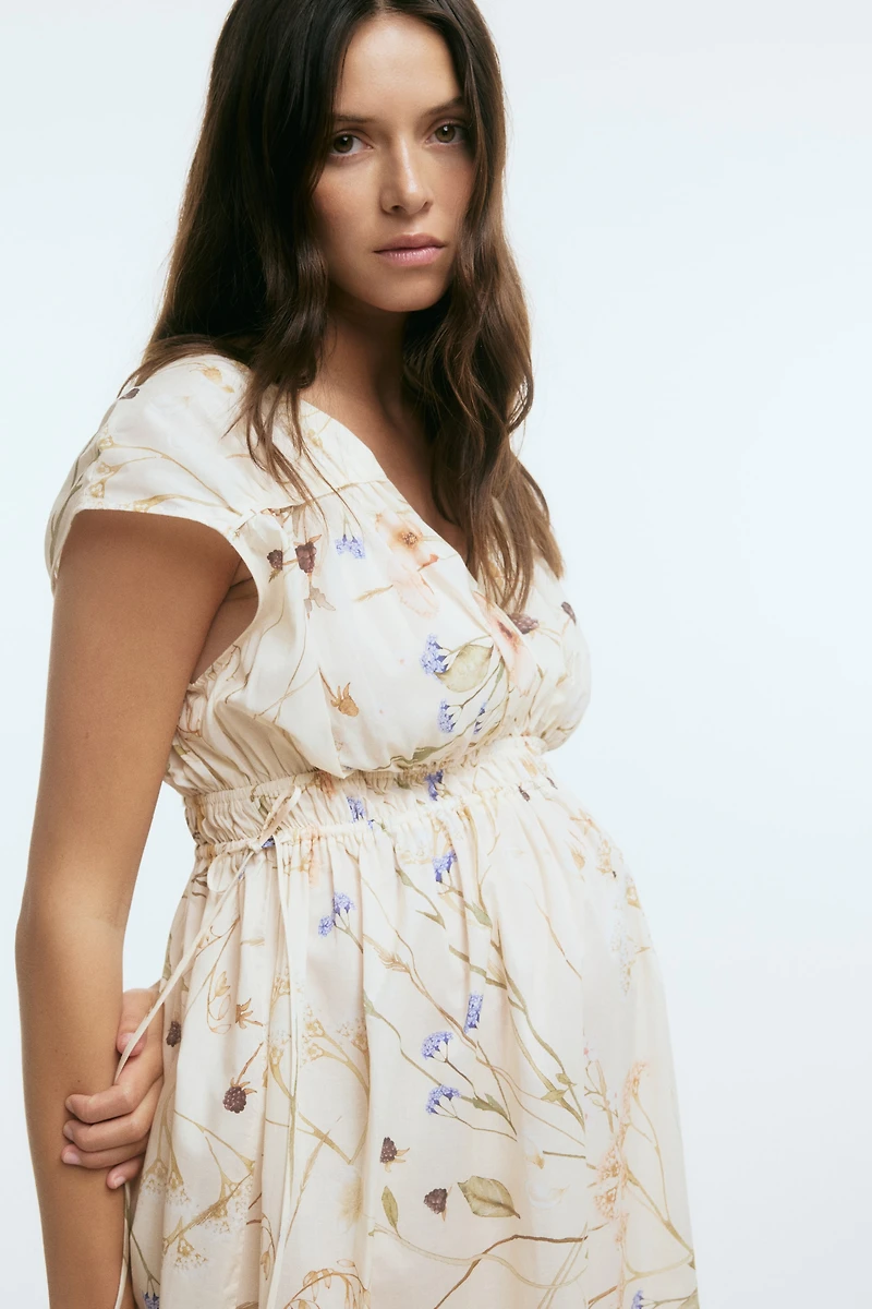 MAMA Robe à encolure en V
