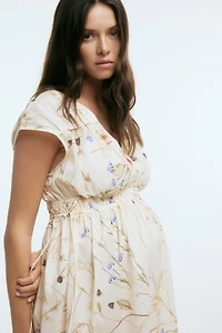 MAMA Robe à encolure en V