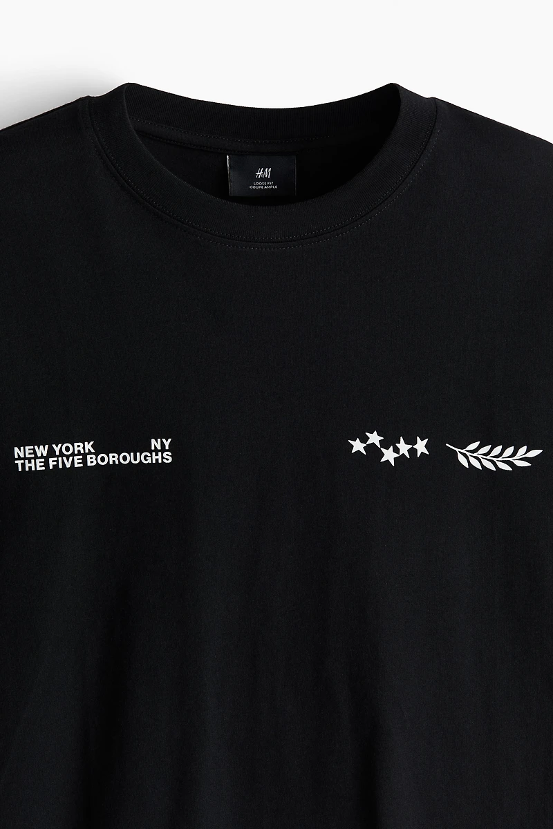 Loose Fit Printed T-shirt