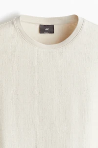 T-shirt texturé Coupe Classique