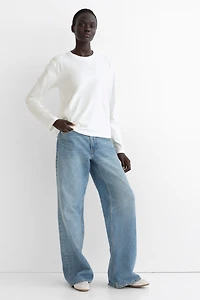 Long-Sleeved Cotton Top