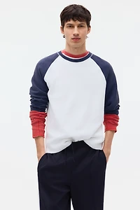 Regular-Fit Waffled Jersey Shirt