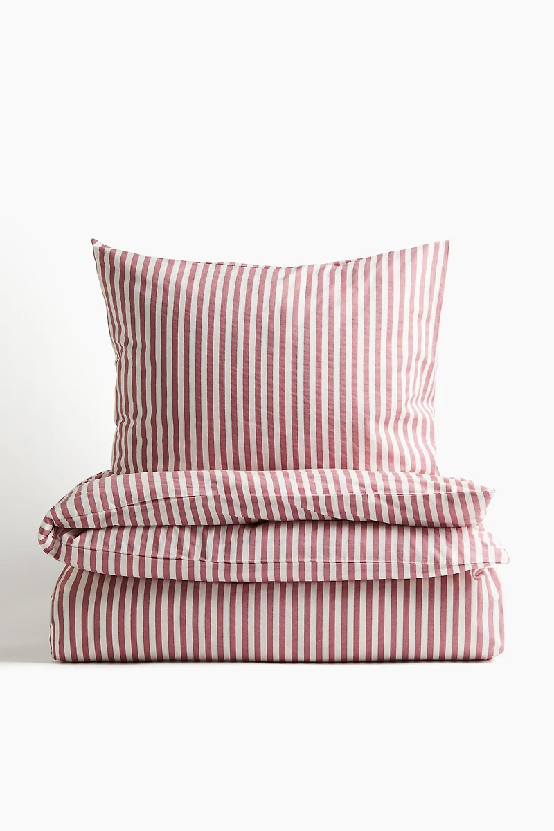 Cotton Twin Duvet Cover Set