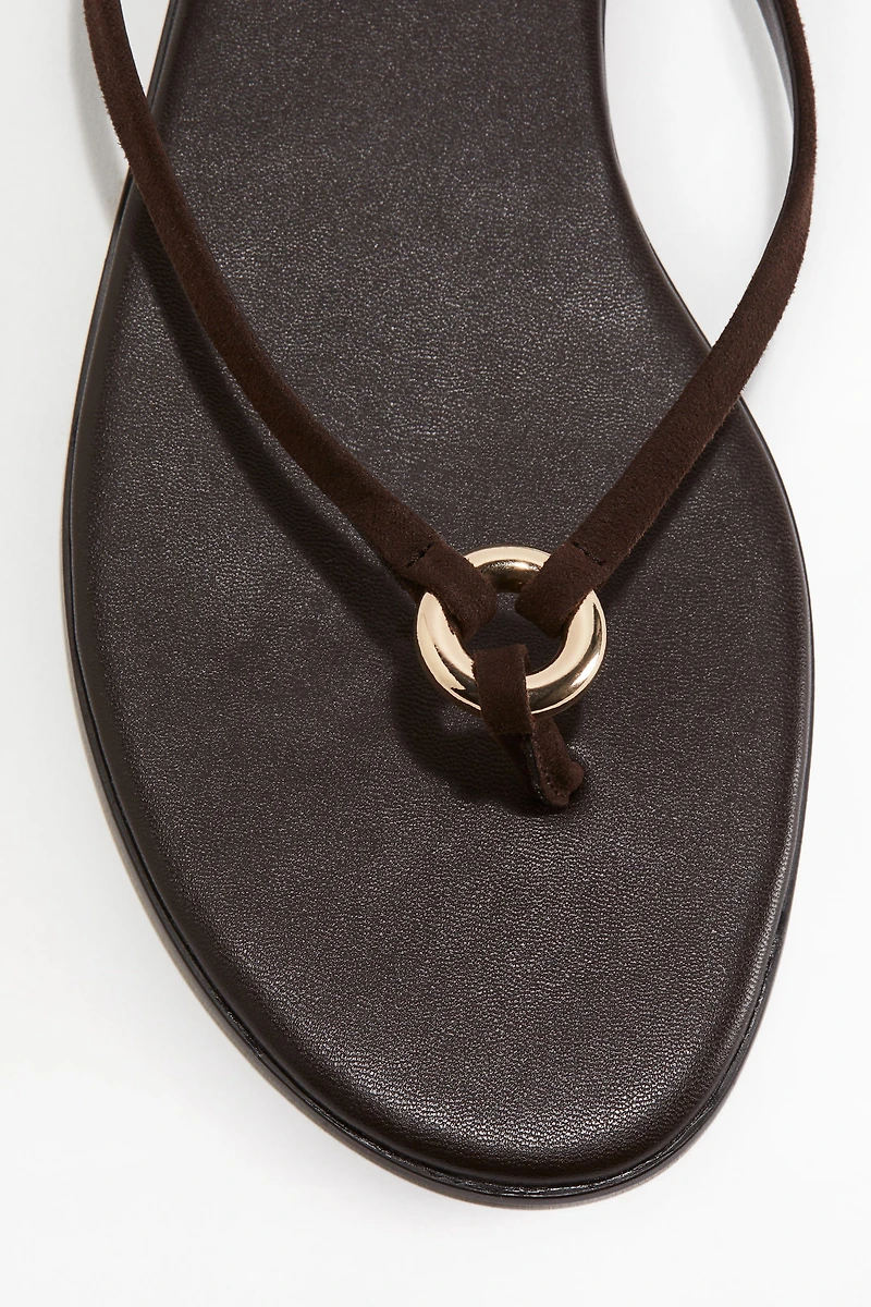 Ring-Detail Flip-Flops