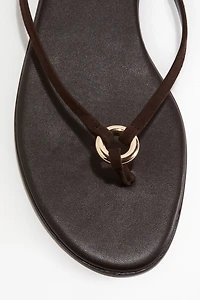Ring-Detail Flip-Flops