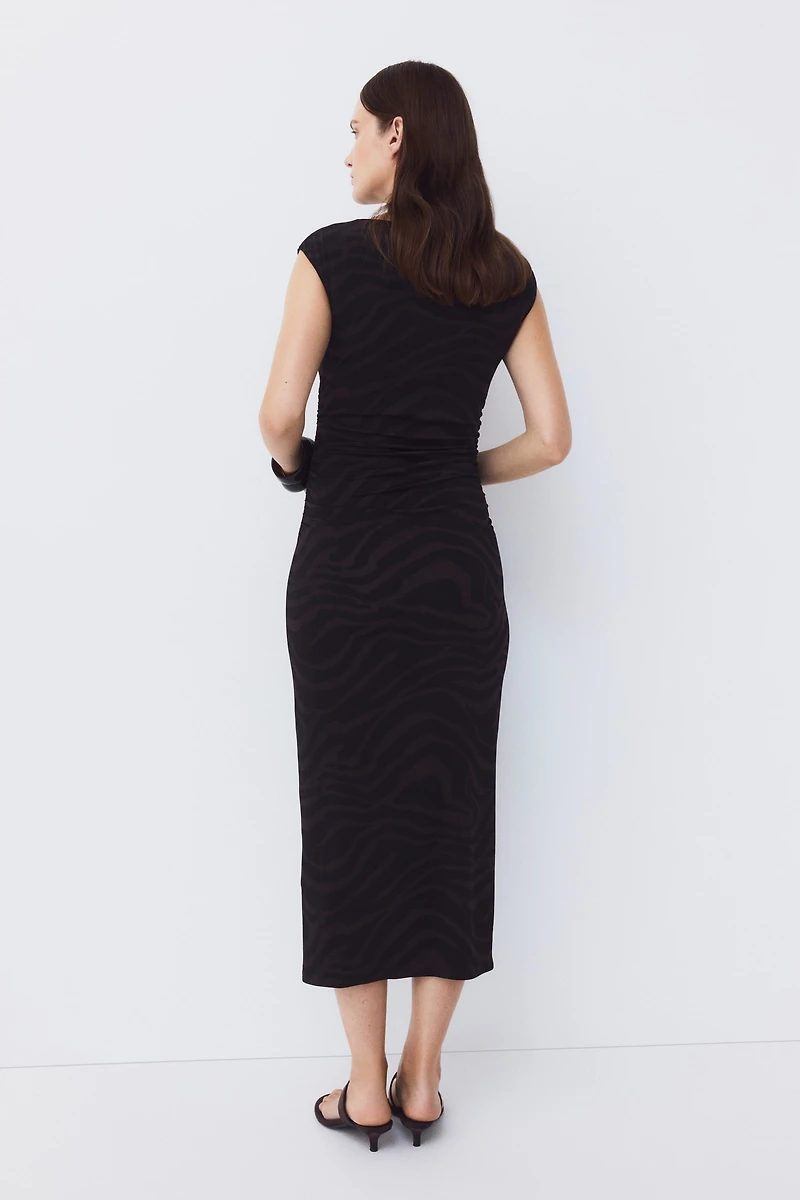 MAMA Cap-Sleeved Dress