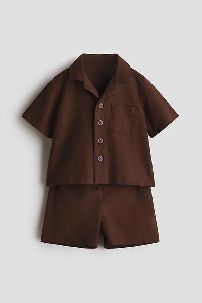 2-piece Linen-blend Set