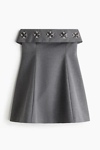 Robe bandeau ornée de strass