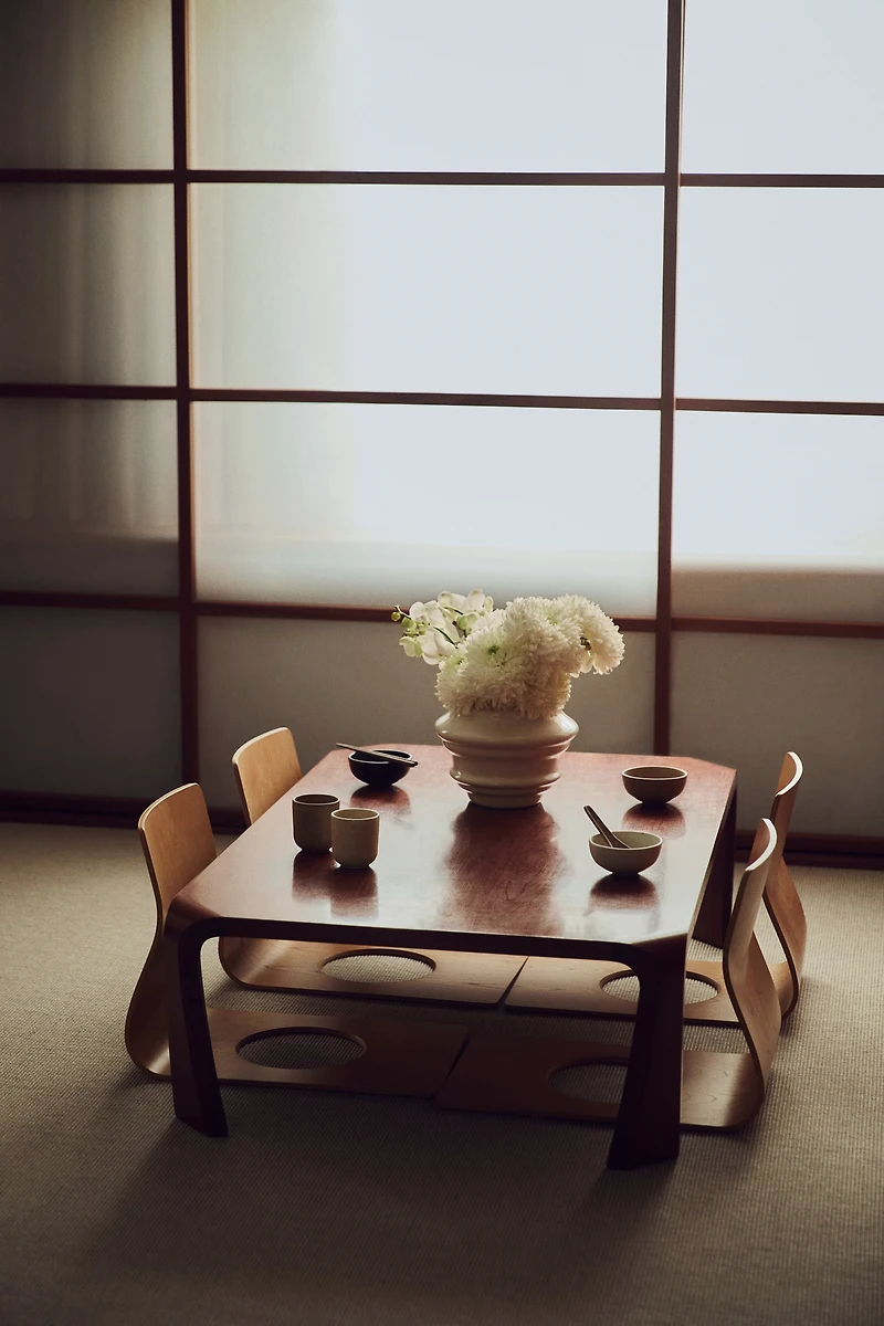 Lot de 4 tasses en grès cérame