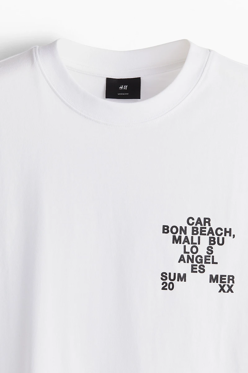 Loose Fit Printed T-shirt