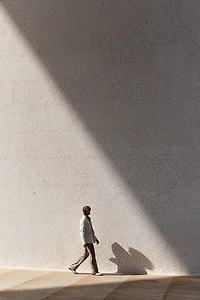 Loose-Fit Double-Breasted Jacket