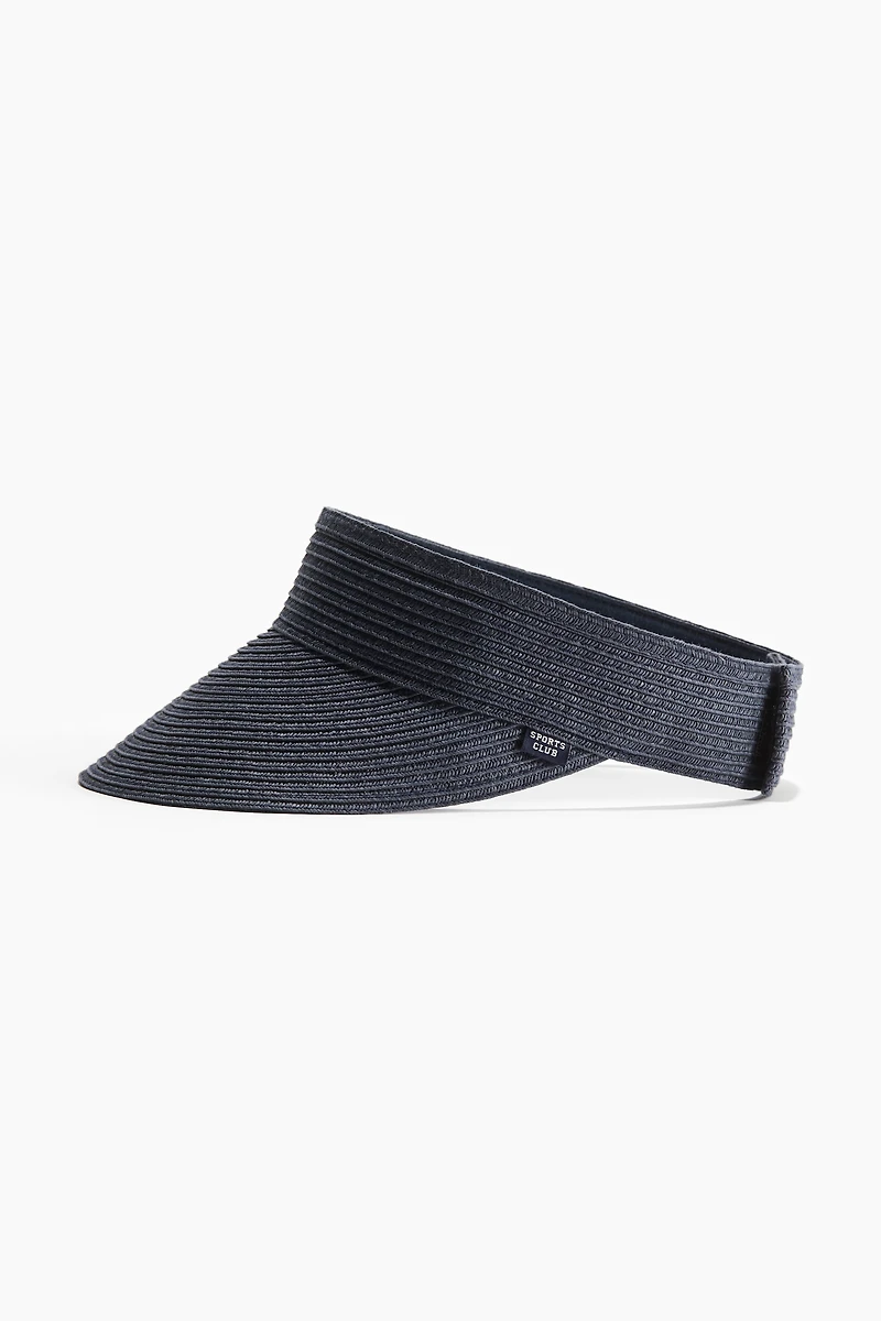 Straw Sun Visor