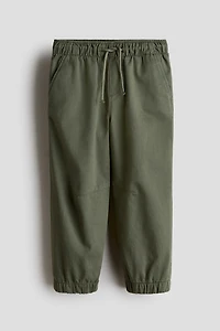 Cotton Twill Joggers