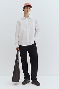 Regular Fit Poplin Shirt