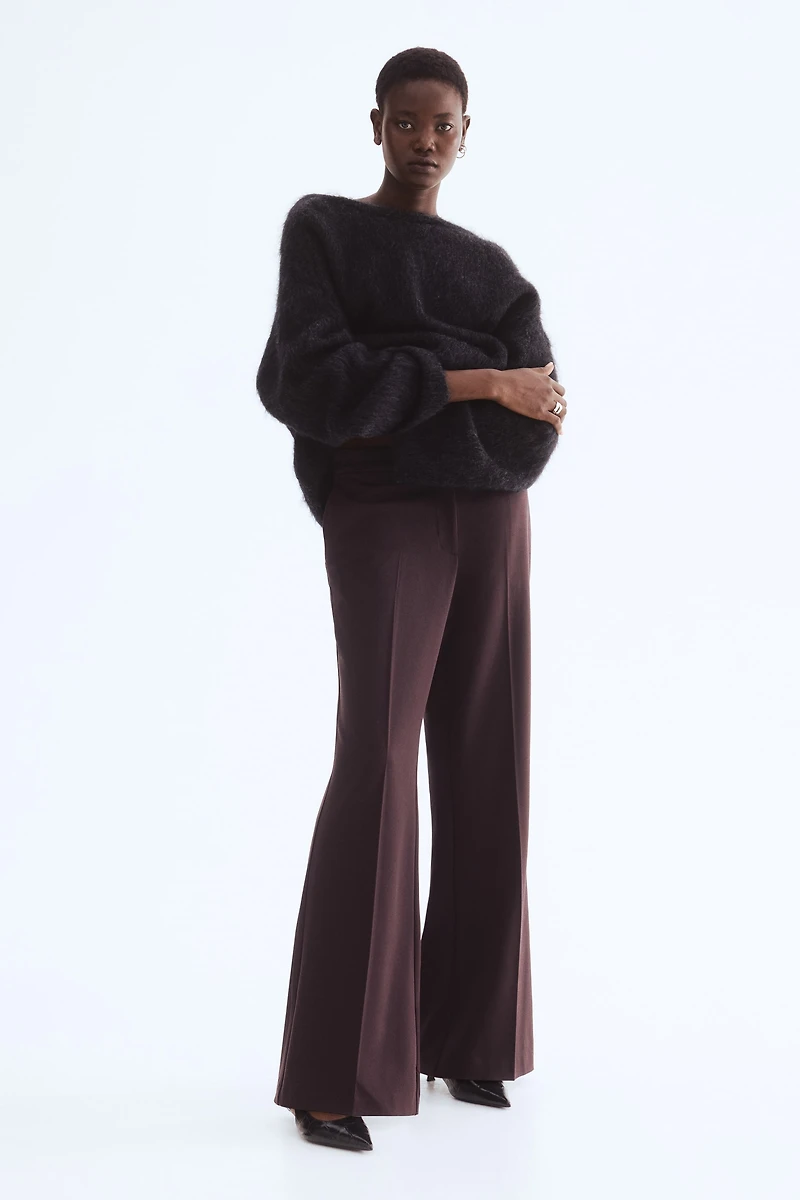 Pantalon habillé évasé